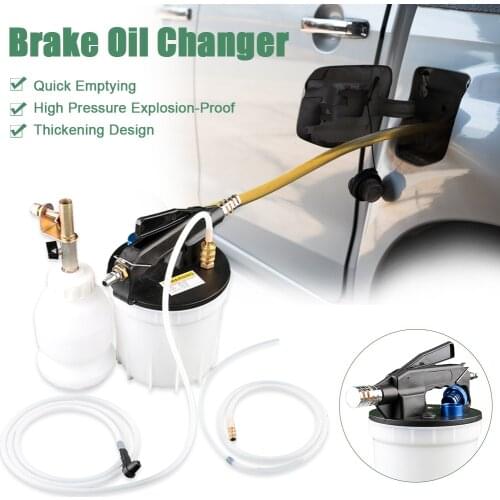 3L Pneumatic Pump Adjusting Tool Brake Fluid Bleeder Tools Kit Car Air Extractor Clutch Oil Change Pump Bleeding Empty Drained