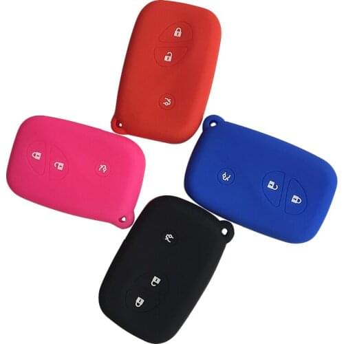 Silicone Key Case for Lexus LS460 GX400 GX460 IS250 IS300C RX270 ES240 GS300 450h 460h Key Cover Smart Case Interior Accessories