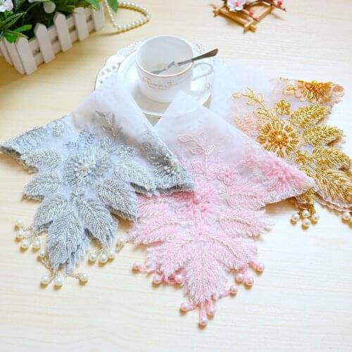 Modern lace embroidery Placemat Table place Mat cloth tea drink Doily Cup dish coffee Coaster mug Wedding dining pan Pad kitchen