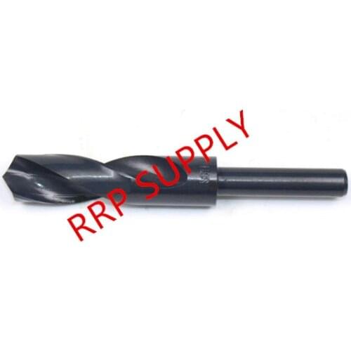 1pc twist drill 26mm or 28mm to choose, reduced 12.7mm(1/2") shank, HSS9341 material, to cut wood, Aluminum and thin steel