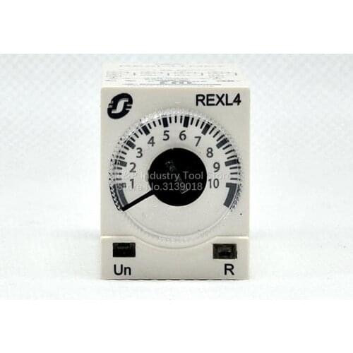 100% New Original Schneider Zelio Time REXL4TMP7 0.1s-100h AC230V On Delay Timer REXL4-TMP7 Electricity Delay Contactor