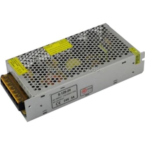 120W 24V 5A Single Output Switching power supply for LED Strip light