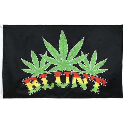 BOB Marley Reggae Rasta Hippie Band somewhere 420 smoke weed blunt Flag For Bar Party Music Festival Tattoo Shop