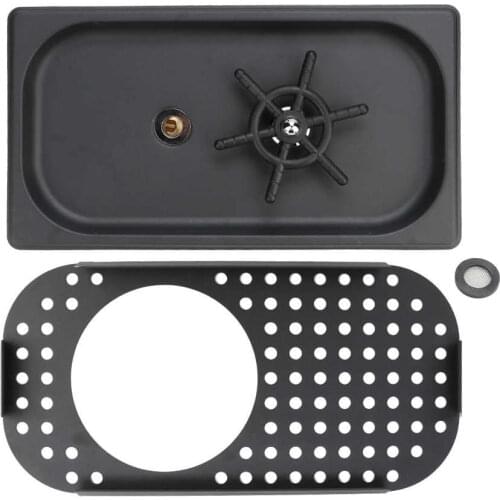 Household Stainless Steel Automatic Cup Washer Cleaner Rinser for Bar Beer Glass Steaming Pitcher Kitchen Sink Accessories