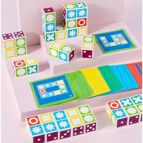 Kids Space Logical Thinking Match Madness Board Game Matching Puzzle Family Party Games Interactive Learning Educational Toys