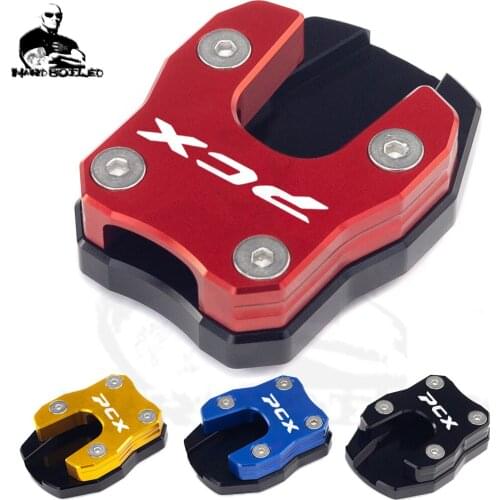 For HONDA PCX125 PCX150 PCX 125 PCX 150 2018 2019 2020 New Motorcycle Side Stand Pad Plate Kickstand Enlarger Support Extension