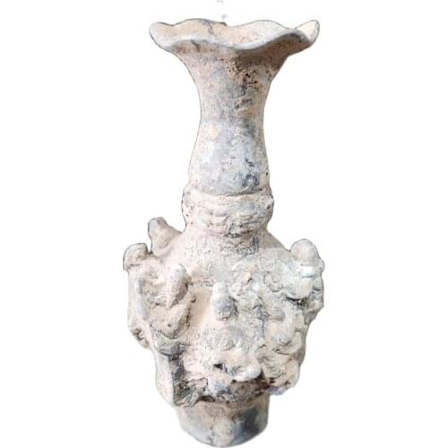 Chinese Copper Come From FOLK Collection Old Bronze Vase Eight Immortals Statue