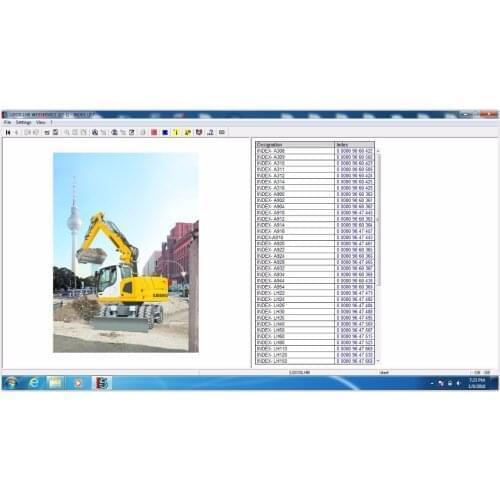 Liebherr Lidos Online EPC 04.2017 +Service manuals online