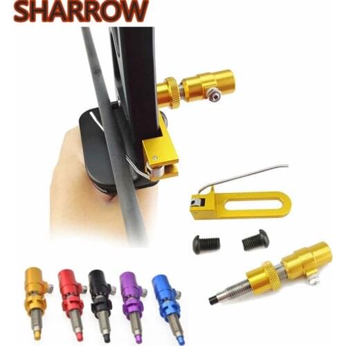 1 Set Aluminum Cushion Plunger Screw On Magnetic Arrow Rest Side For Recurve Compound Bow Outdoor Shooting Tools Accessories