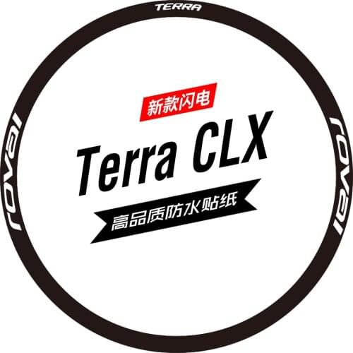 The new ROVAL terra CLX wheel set stickers road car stickers carbon knife ring wheels custom Sagan Lightning