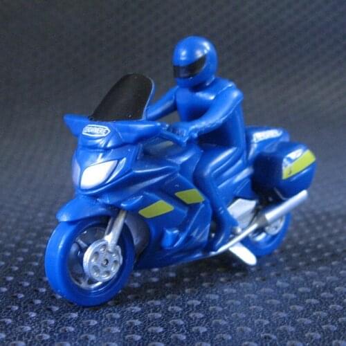 Plastic Motorcycle Model 1:64 Motorcycle PoliceCar Boy Toy