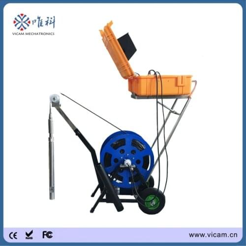 200m 300m 400m 500m cable dual view underwater cctv well camera borehole camera water well inspection camera V10-BCS