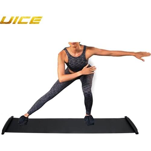 1.8/2m Portable Slide Board Set for Ice Hockey Roller Skating Training Home Fitness Exercise Accessories