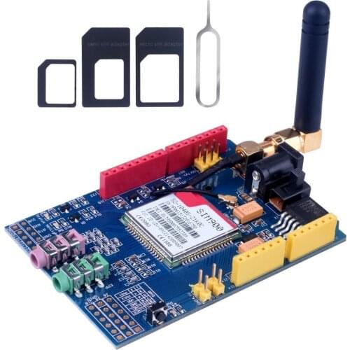 Smart Electronics C84 SIM900 GPRS/GSM Shield Development Board Quad-Band Module