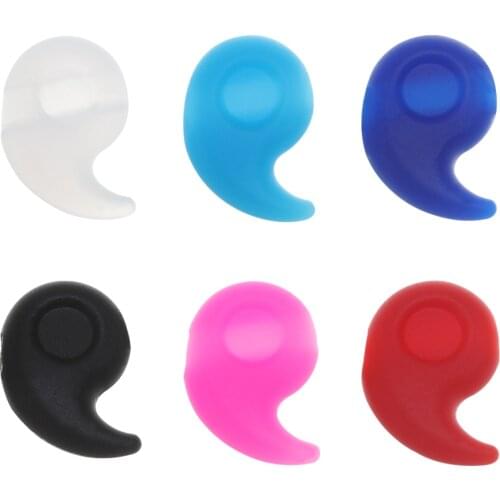 1 Pair Silicone Transparent Ear Hooks Anti Slip Easy To Use Glasses Eyeglasses Holder Grip Temple For Sports Eyewear Accessories
