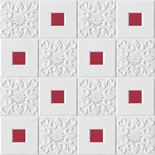 10pcs 3D Brick Wall Stickers DIY Self AdhensiveWallpaper Foam Waterproof Wall Covering Wallpaper For TV Background Decoration