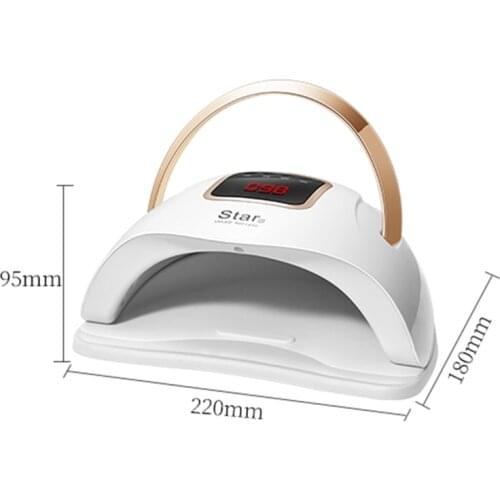 2021 New Star2 72W Nail Lamp Portable UV LED Nails Dryer Gel Polish Curing Light Manicure