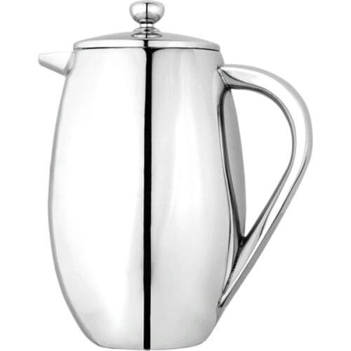 350ml 800ml 1000ml 12oz Coffee Pot Filter Type Kettle Teapot Delicate Coffee Maker 304 Stainless Steel French Press Pot