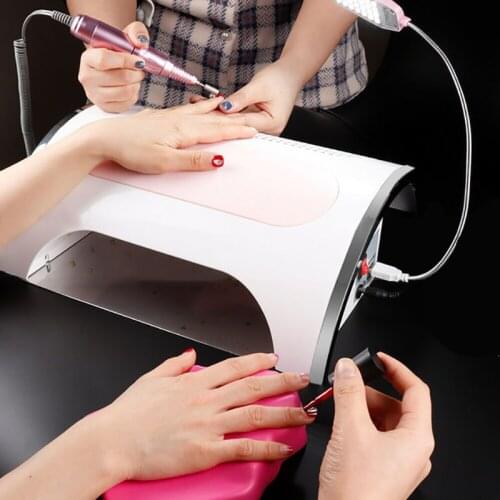 Huiyun 4 IN 1 54W Nail Art Machine 36pcs UV LED Nail Lamp Nail Dryer Vacuum Cleaner Dust Collector Drill Powerful Mill Pen Tools