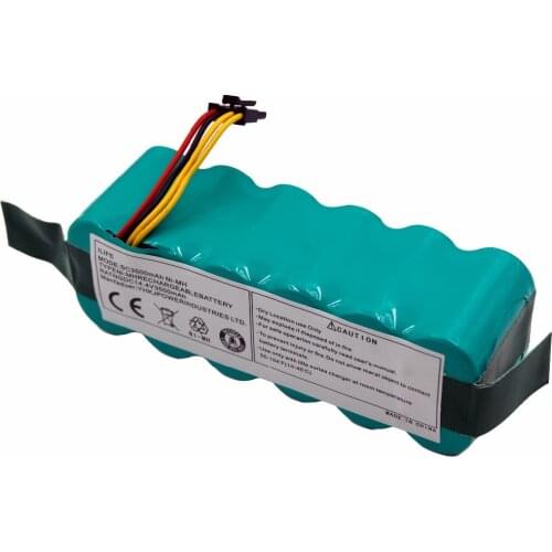 14.4V SC 3500mAh NI-MH Rechargeable Vacuum Cleaner Battery for Ecovacs CR120 Dibea Panda X500 X580 Kk8 Haier Sweeping Robot