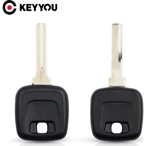KEYYOU 10pcs Transponder Remote Key Case Shell For Volvo XC70 XC90 V50 V70 S60 S80 C30 VOLVO S40 S60 S70 S80 V40 V70 S60 S80