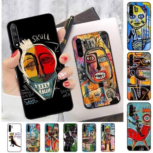 Yinuoda Jean Michel Basquiat Art Graffiti Phone Case for Huawei P30 40 20 10 8 9 lite pro plus Psmart2019