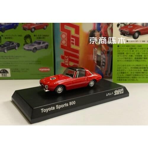 1/64 KYOSHO Toyota Sports 800 Collection of die-cast alloy car decoration model toys