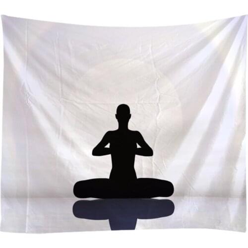 Creative 3D Painting Figure of Buddha Joss Tapestry Wall Hanging Bed Spread Beach Towel Table Cloth Yoga Mat 250*180 Large Size