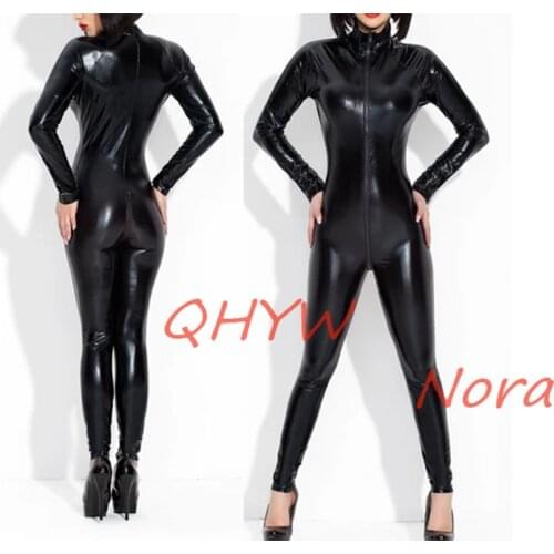 Handmade Latex Catsuit Rubber Gummi Black Bodysuit Size XXS-XXL for Women Custom Made