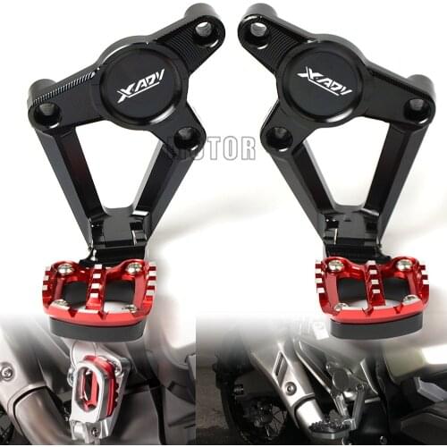 Motorcycle Footpeg For Honda XADV750 2017 2018 Foldable Rear Sets Articular Foot Peg Pad Footrest Passenger X-ADV XADV X ADV 750