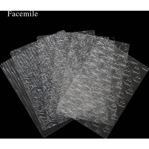 6Pcs Texture Sheet Set Sugar Craft Decoration Texture Mat Cake Mold Cake Mould Bakeware Accessories For Wedding Cake