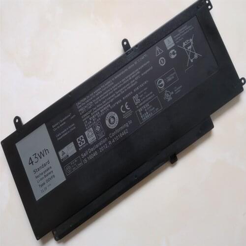 New D2VF9 Battery for Dell Inspiron 15 7547 7548 Vostro 14 5000 5459D PXR51 0YGR2V Genuine Laptop Battery 11.1V 43Wh