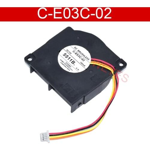 Original For Toshiba C-E03C-02 DC 12V 180mA Four Lines Wholesale projector fan