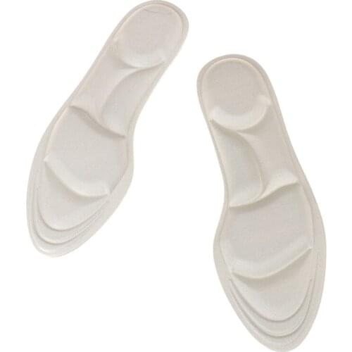 4D Flock Memory Foam Orthotic Insole For Shoes Flat Foot Feet Care Sole Shoe Orthopedic Pads Arch Support Orthopedic Insoles