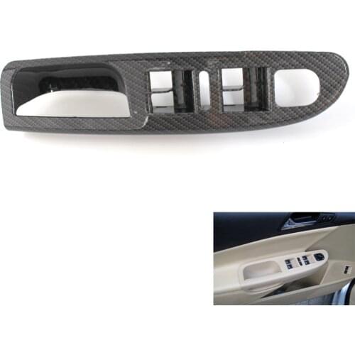 Window Switch Panel Bezel Cover Carbon Fiber 3C1867171 for VW Passat 06-10