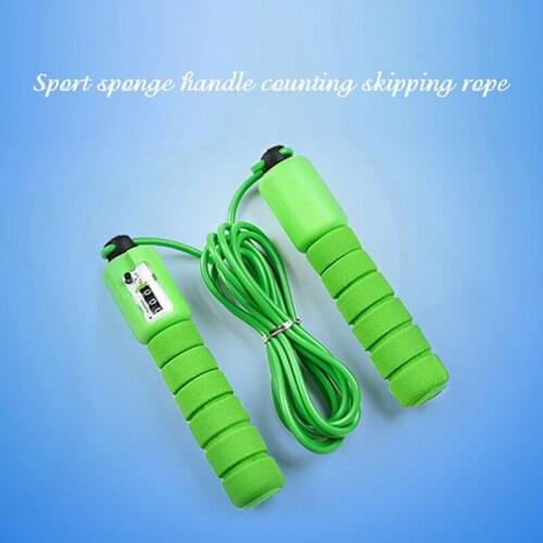 Professional Jump with Electronic Counter 2.9 Meters Adjustable Fast Speed Counting Skipping Rope Jumping Wire Workout Equipment