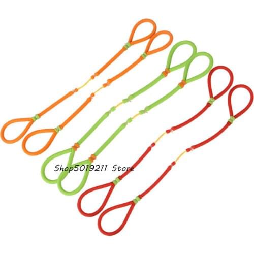 2pcs slingshot strong elastic shot fish rubber band practical hunting sports natural latex ejection set slingshot