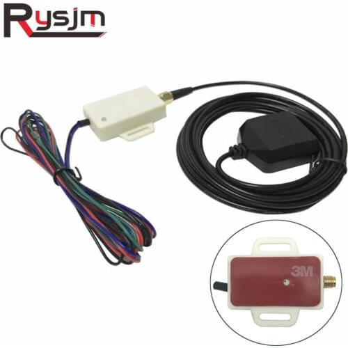 GPS Speed Sensor Mini Universal Speedometer Sensor Adapter Kit GPS Speed Sender Odometer Compensation Speedometer Gauge Signal