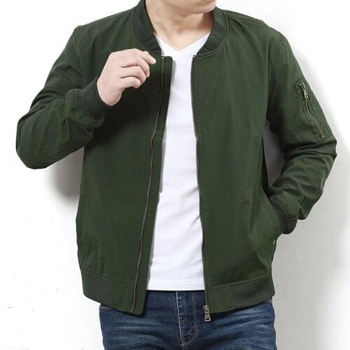 Spring Large clothing Add fertilizer to increase Thin section mens business casual big size jacket