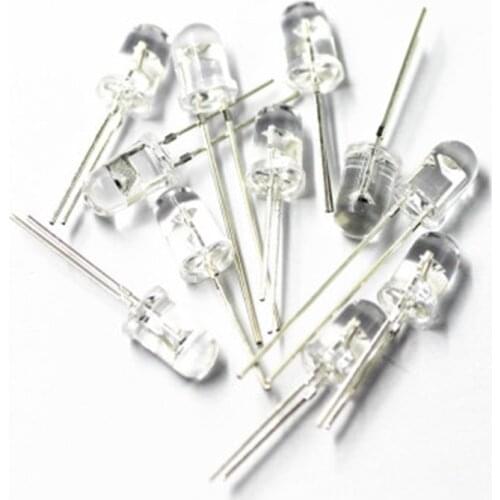 100pcs LED 5mm 940nm IR Infrared Emitting Round Tube Light diode