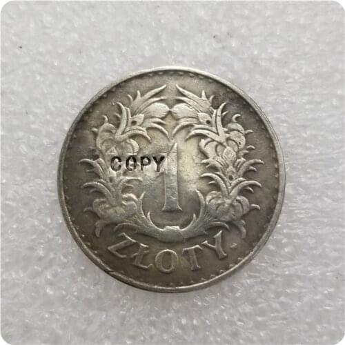 1928-POLAND 1-ZLOTY COPY commemorative coins-replica coins medal coins collectibles