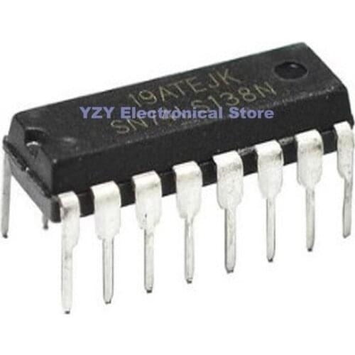 5PCS/LOT SN74LS138N HD74LS138P 74LS138 DIP-16 In Stock New Original Integrated Circuits