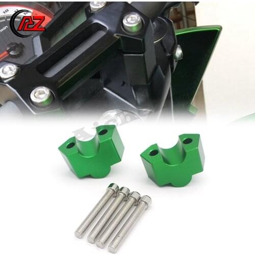 ACZ Motorcycle Heightening Adapter Handlebar Riser Mount Handlebar Code Clamp for Z250 2012-2013 Z300 2014-2016 Z800 2013-2016