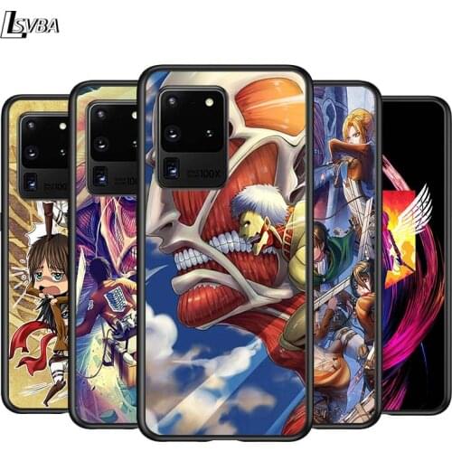 Attack on Titan Anime for Samsung Note 20 S20 FE Lite Ultra Plus A91 A71 A51 A41 A31 A21 A21S A11 A12 A42 A01 Phone Case