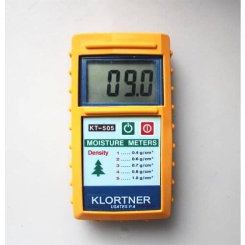 Digital Wood Moisture Meter Redwood Timber Moister Tester Meters Range 0~100% KT-505 Lumber Humity meter