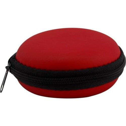 CHYI Earphone Case Storage Carrying Hard Bag For Earphone Headphone Accessories Earbuds Memory Card USB Cable