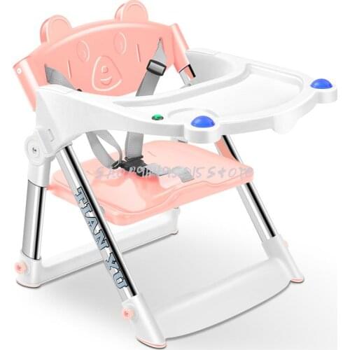 Baby Dining Chair For Eating Foldable Portable Baby Multifunctional Dining Table Seat Child Low Foot Dining Table And Chair