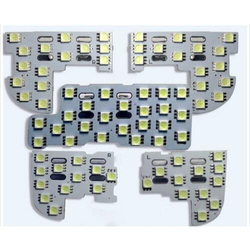 For Honda Odyssey JDM RB3 RB4 2009~2013 Interior Lights Dome Map Room Roof LED Lamps Reading Light Trunk Panel Update White Lamp