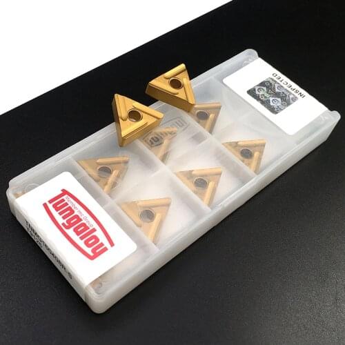10pcs TNMG160404 TNMG160408 T9125 Carbide Inserts High Quality TNMG 160404 External Turning Tool CNC Lathe Tools For Steel