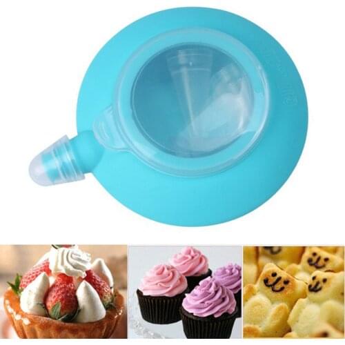 Creative Silicone Cake Piping Mold Dessert Macaron Decorating Mould Squeeze Cream DIY Tool FBE3